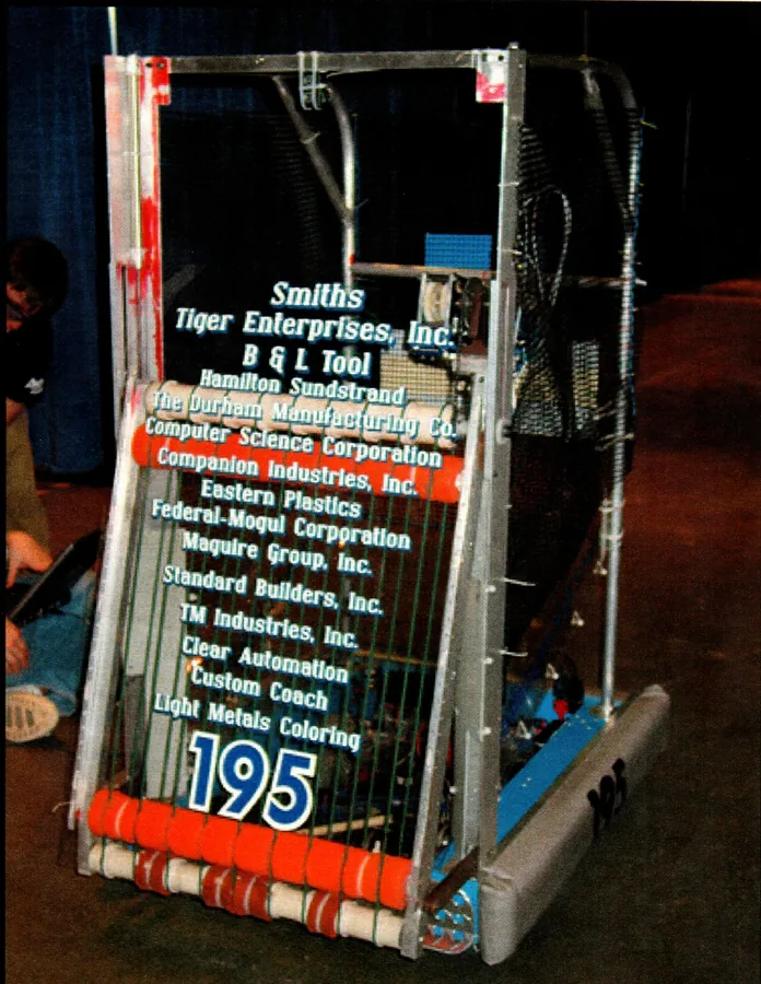 The Team 195 robot for the 2006 season, Knightmare 2K6.