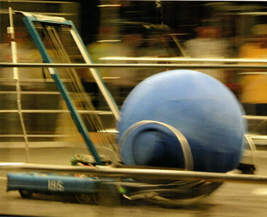 The Team 195 robot for the 2008 season, Knightmare 2K8.