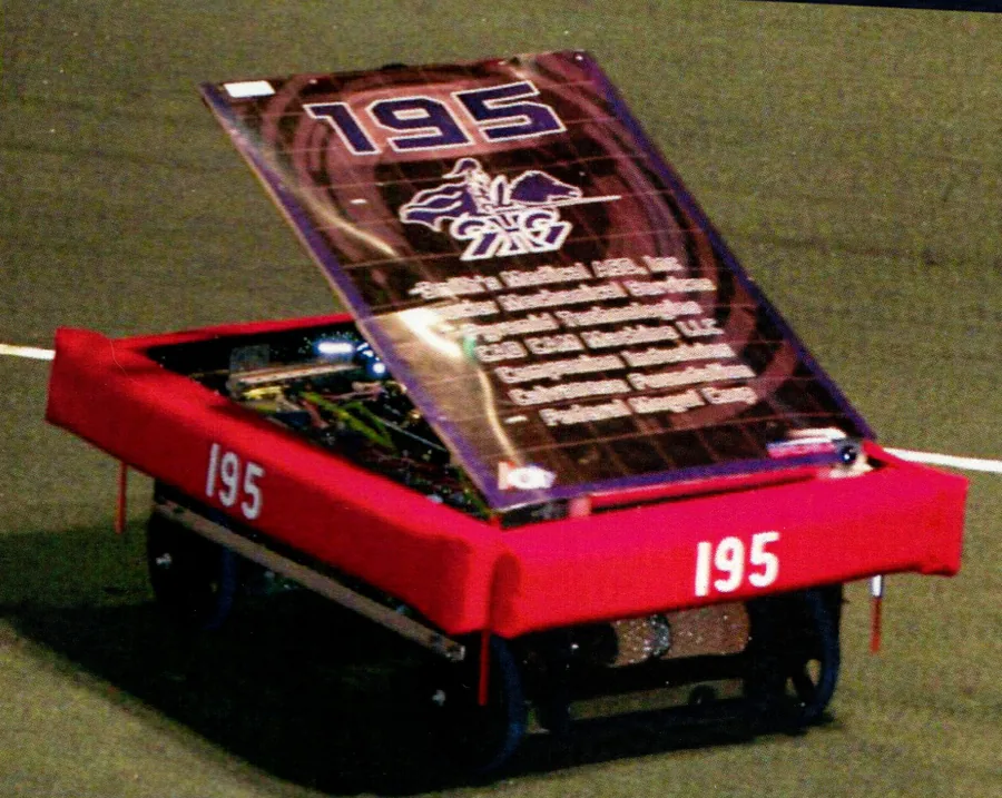 The Team 195 robot for the 2010 season, Knightmare 2K10.