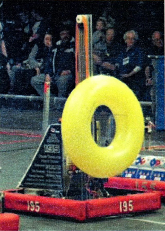 The Team 195 robot for the 2011 season, Knightmare 2K11.