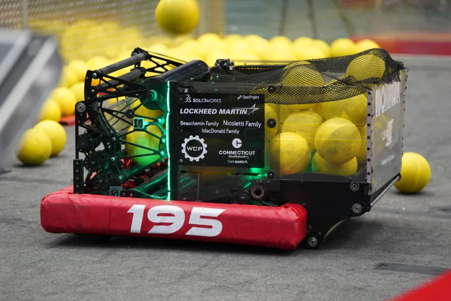 The Team 195 robot for the 2026 season, Big Daddy.